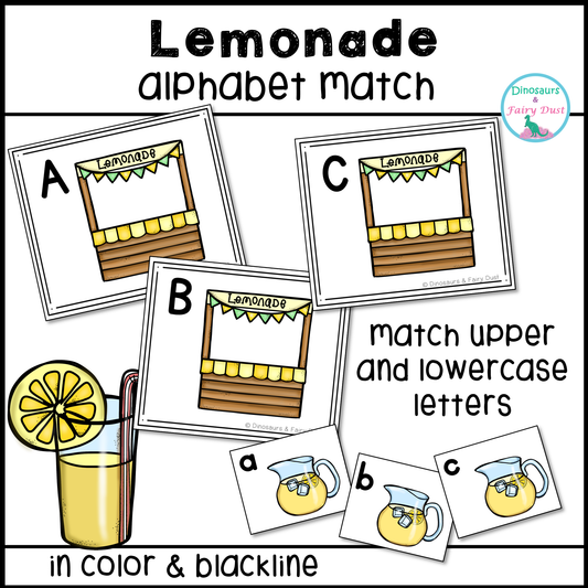 Watermelon Alphabet Match Activity Cards