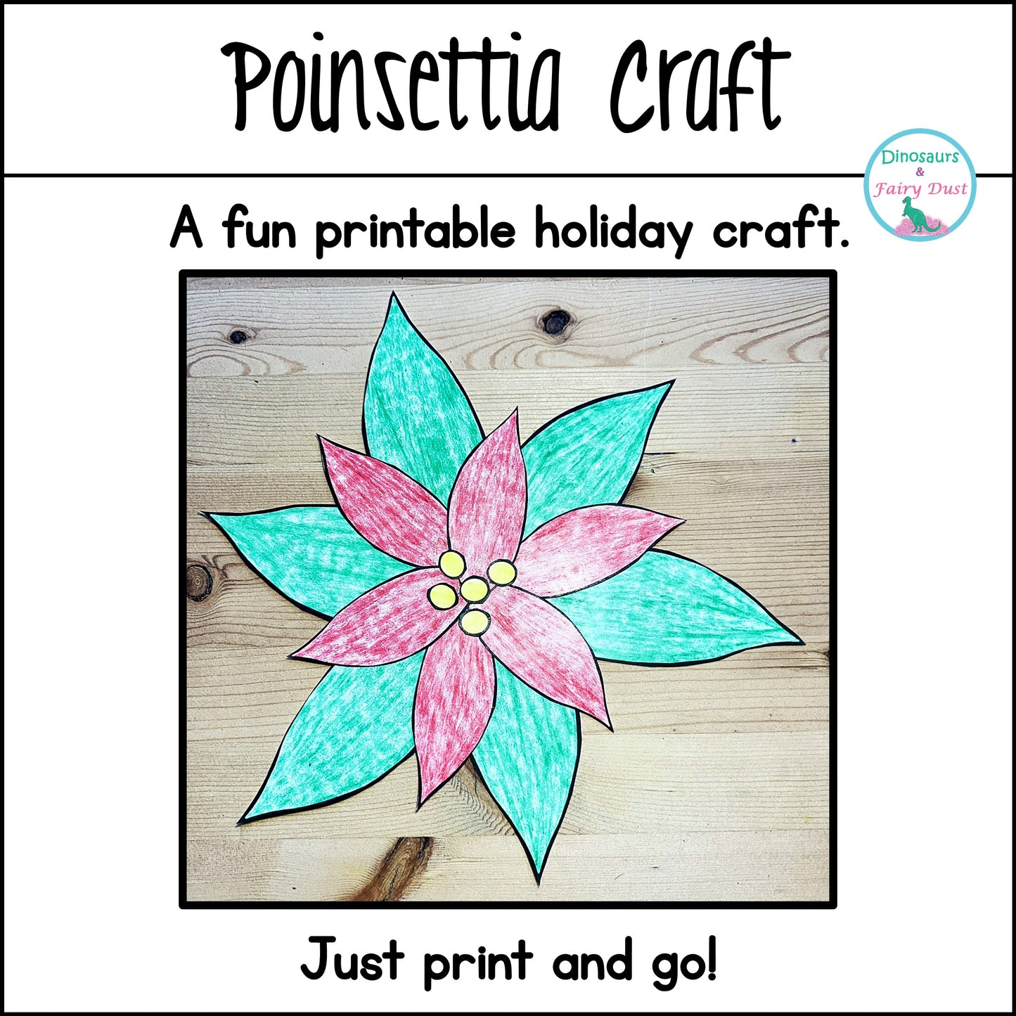 Poinsettia Craft