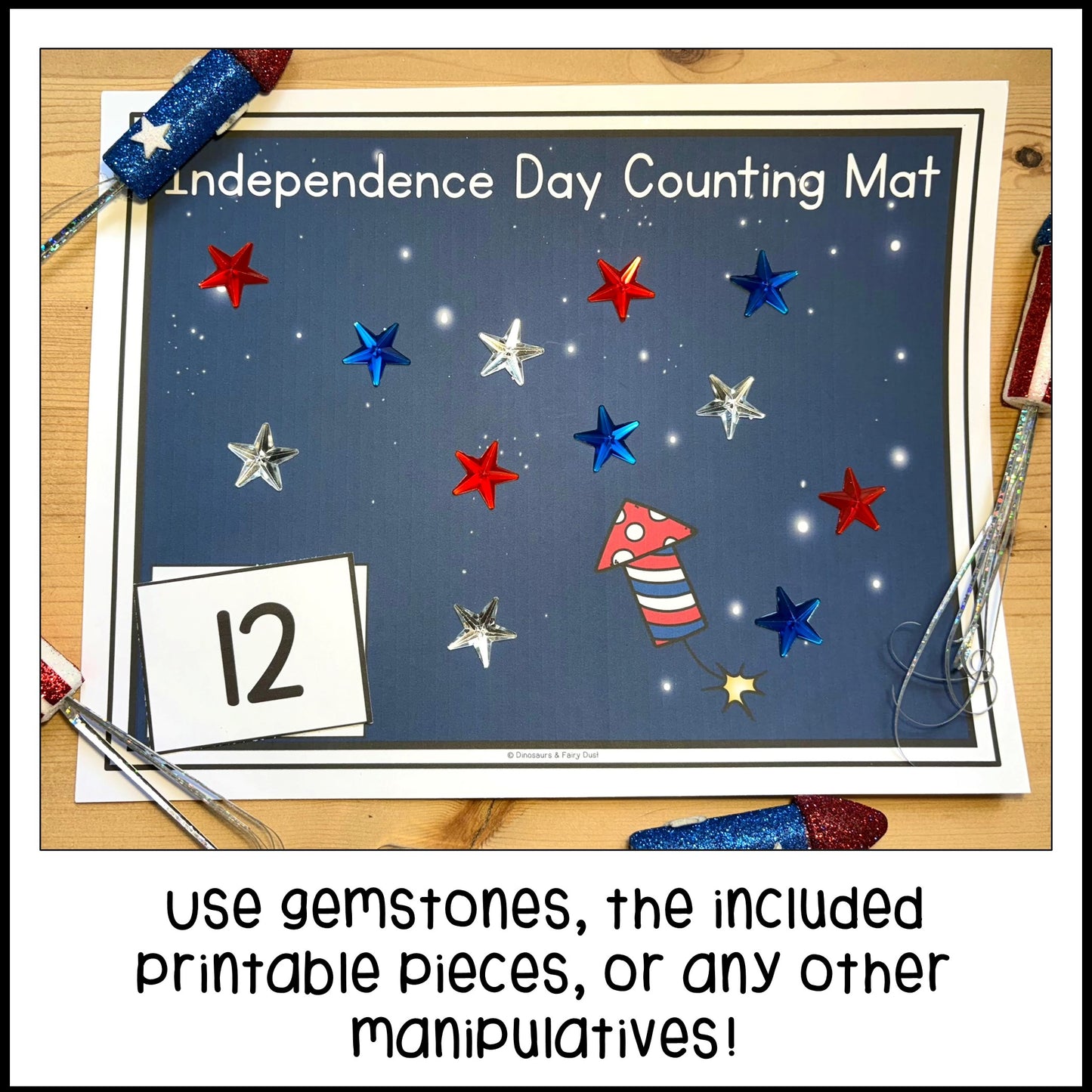 Independence Day Counting Mat