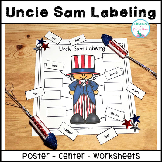 Uncle Sam Labeling Activity