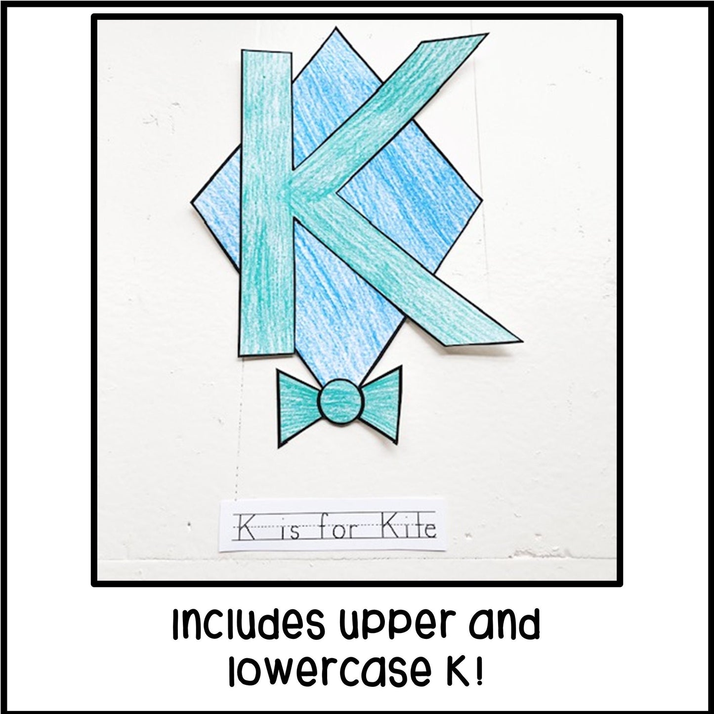 K is for Kite Letter Craft