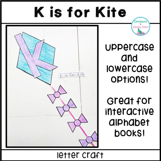 K is for Kite Letter Craft